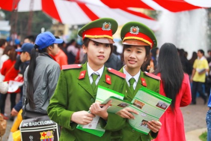 Quy định tiêu chuẩn dự thi vào các trường Công an nhân dân năm 2014